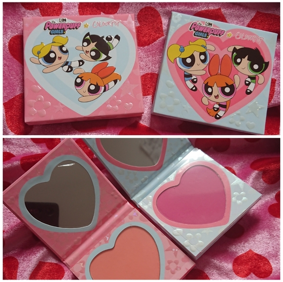 Colourpop Makeup Colourpop Powerpuff Girls Eyeshadow Palette Set Of
